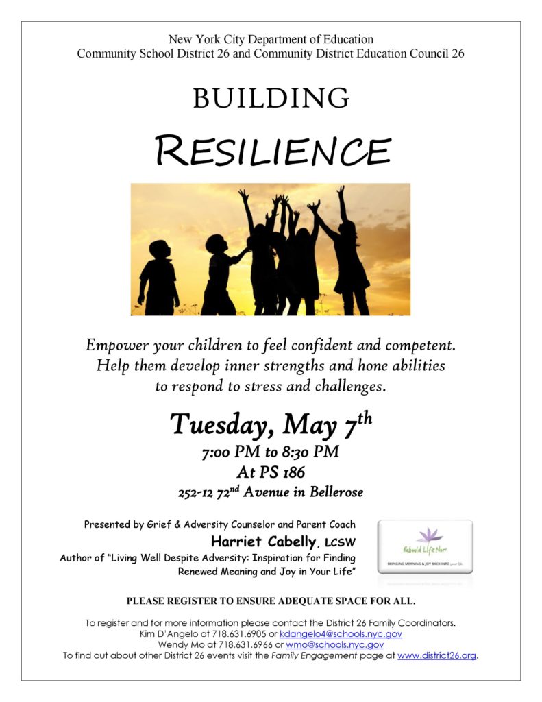 Building Resilience with Harriet Cabelly